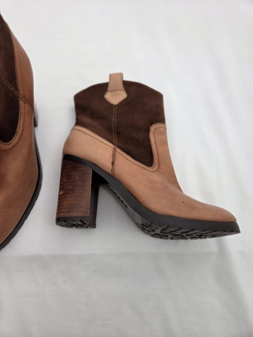 Ralph Lauren Leather Equestrian Heeled Boots 7.5 - Picture 9 of 14